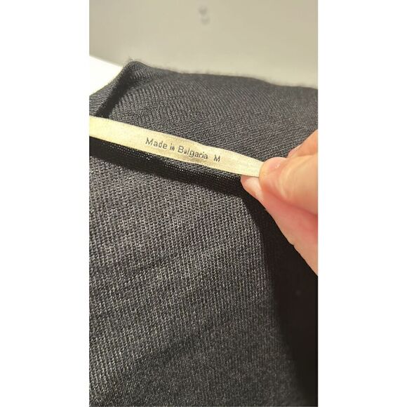 Roland Mouret Loligo Black Wool Midi Dress Size Medium (8) - Picture 10 of 12